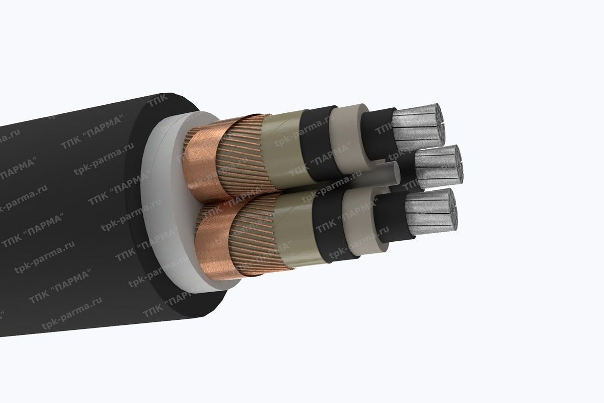 Фотография провода Кабель АПвВнг(B)-LS 3х240/70 - 35кВ